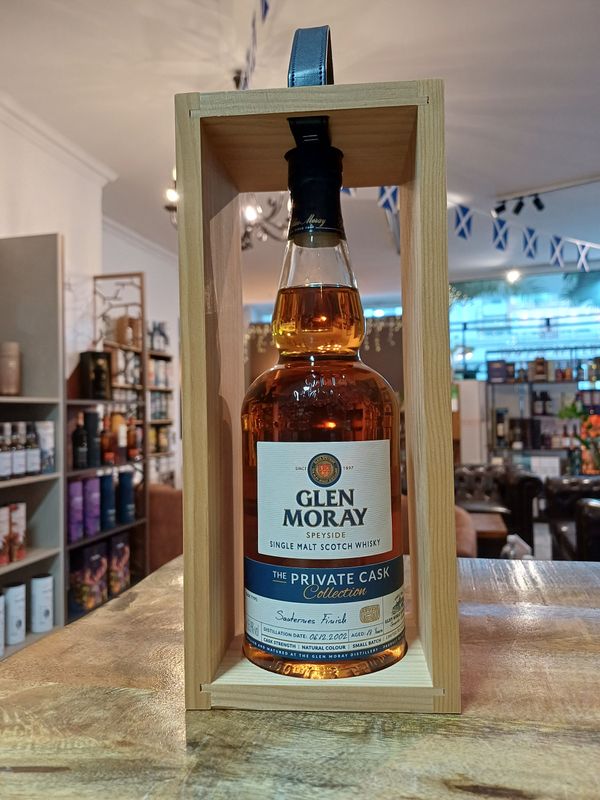 Glen Moray 18 y, Privat Cask Collection,  Sauternes Finish, 2002