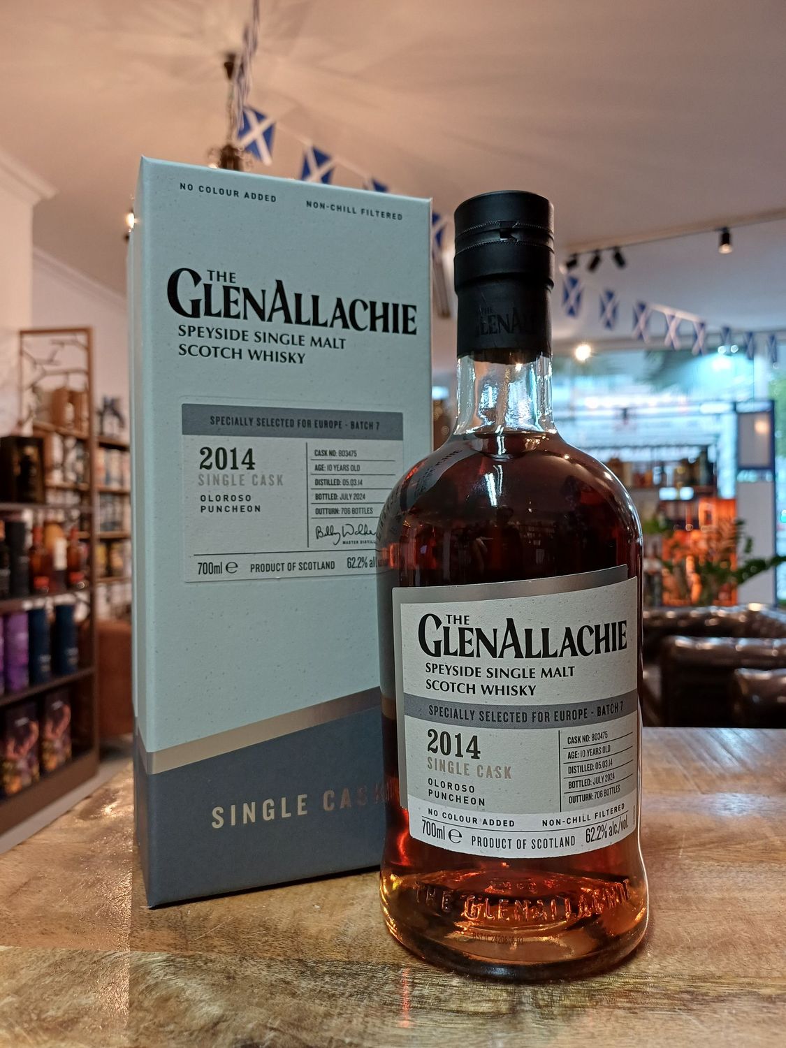 GlenAllachie 10 y, Oloroso Puncheon, 2014/2024