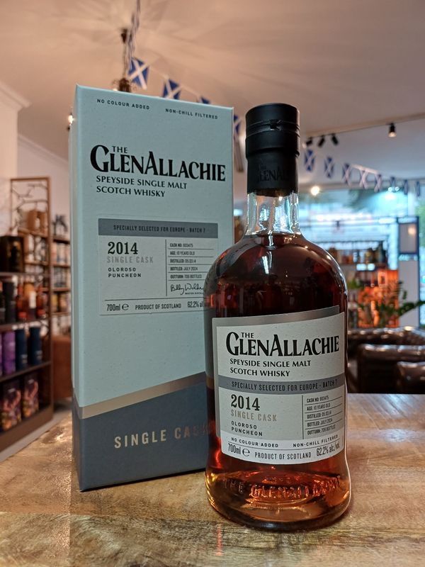 GlenAllachie 10 y, Oloroso Puncheon, 2014/2024