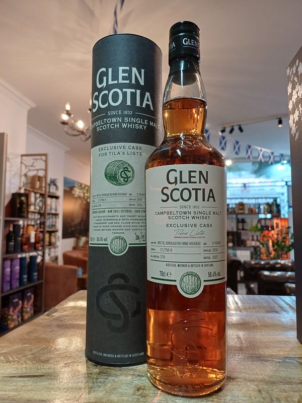 Glen Scotia 5 y, Tilas Liste,  FF Bordeaux,  2016/2022