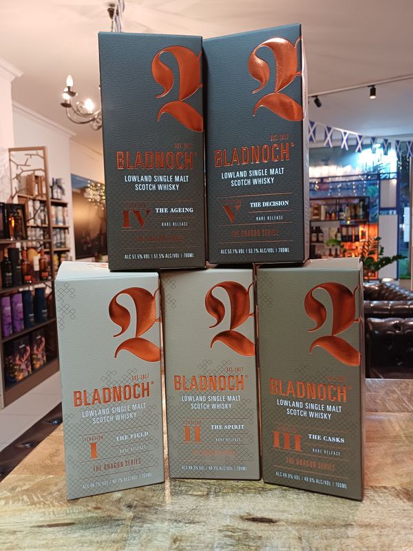 Bladnoch Dragon Series I bis V
