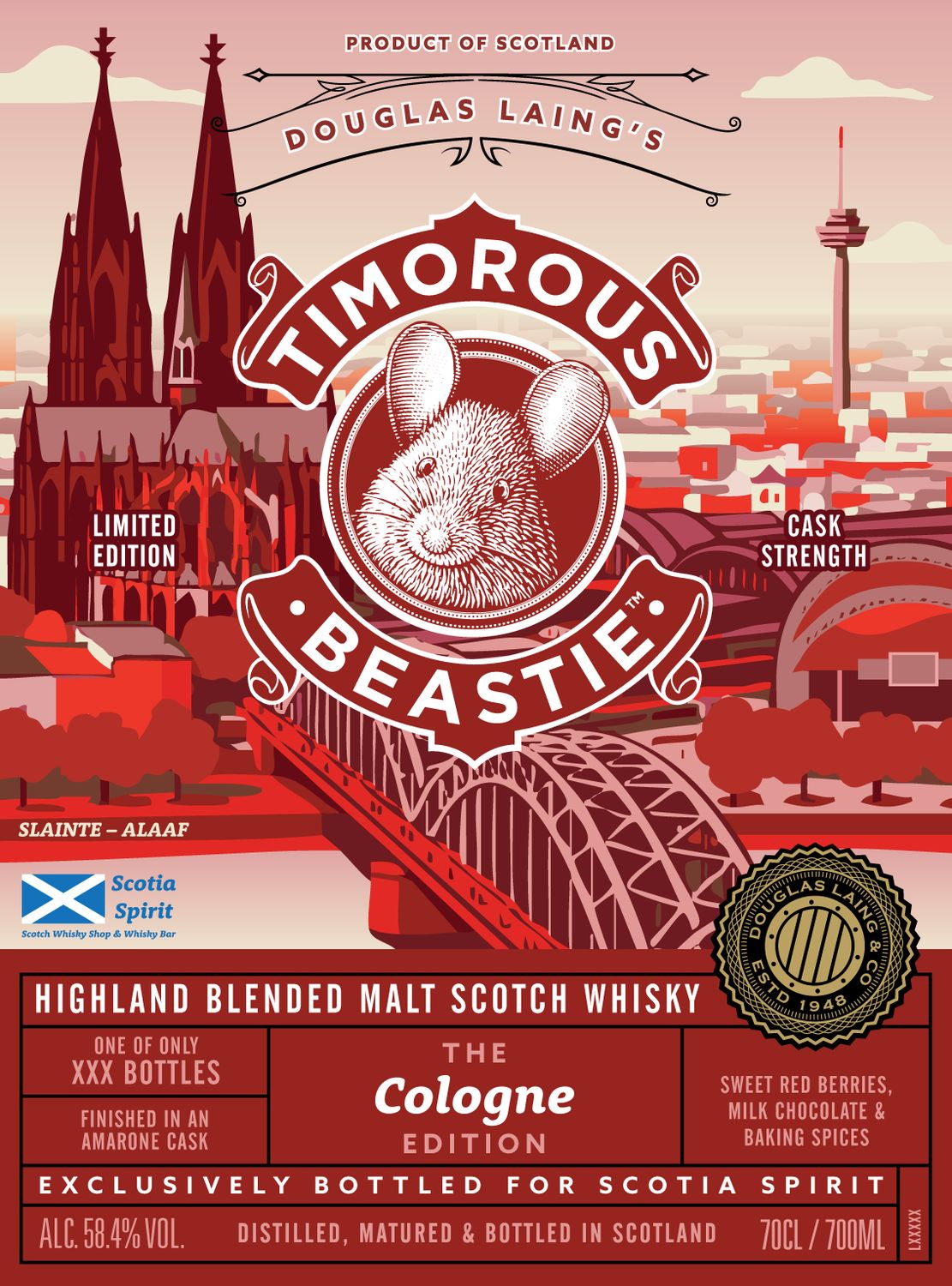Timerous Beastie Cologne Edition