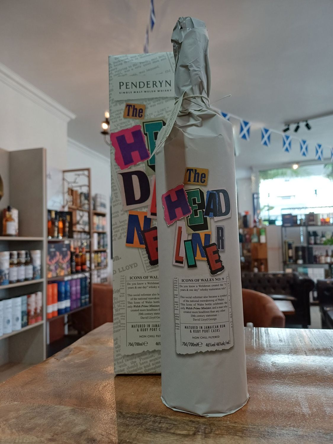 Penderyn, Icons of Wales No. 9, The Headliner, Jamaican Rum & Ruby Port Casks