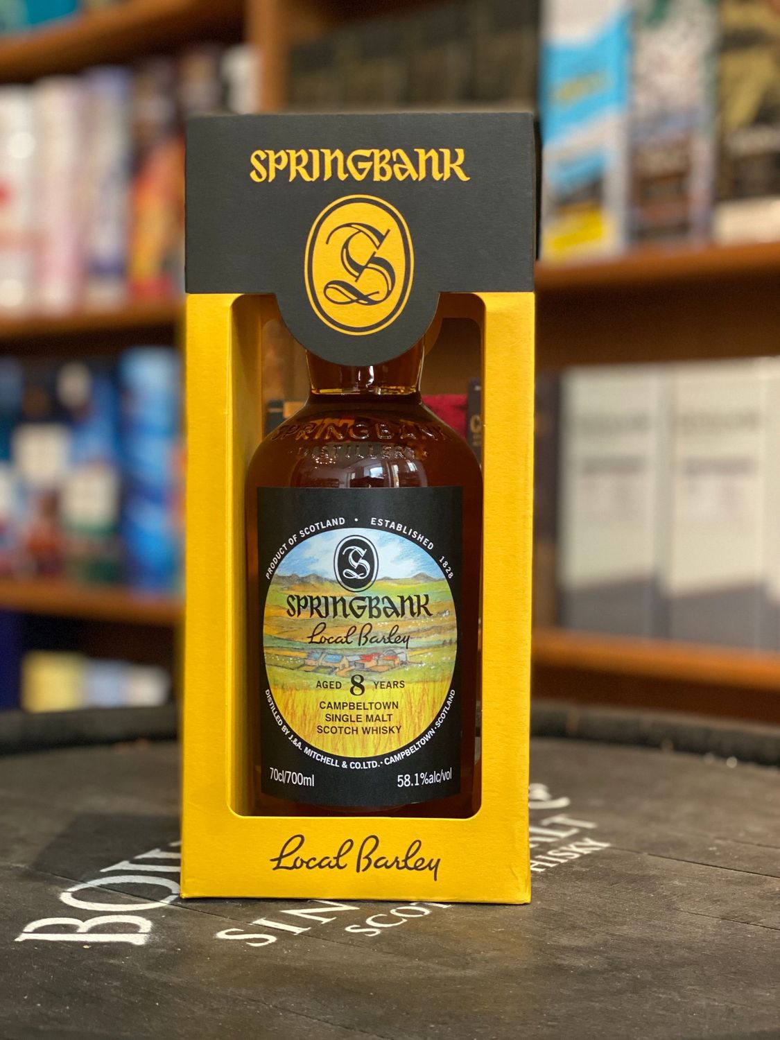 Springbank 8J Local Barley 58.1%
