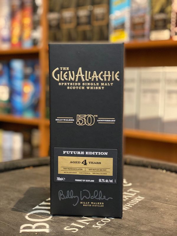 GlenAllachie 4J 'Future Edition' First Peated Distillation  CS 60.2%