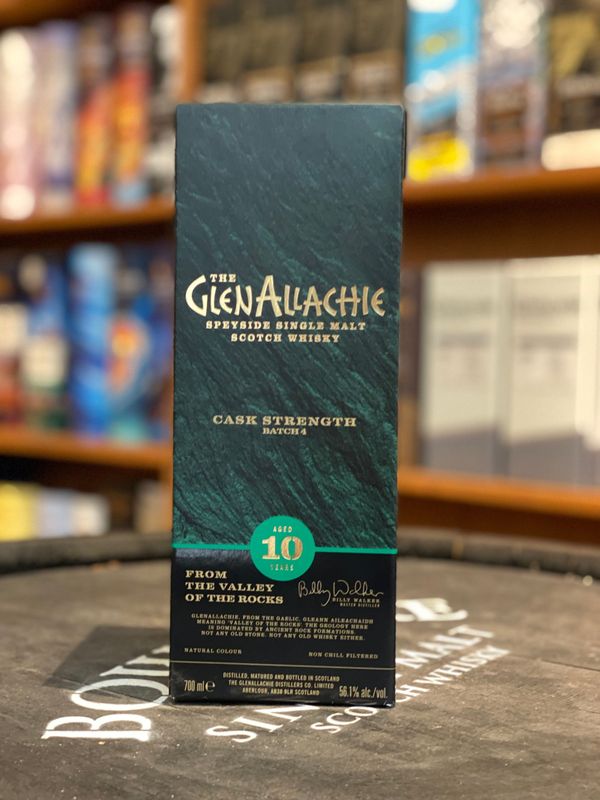 GlenAllachie 10J Cask Strength Batch 4 56.1%