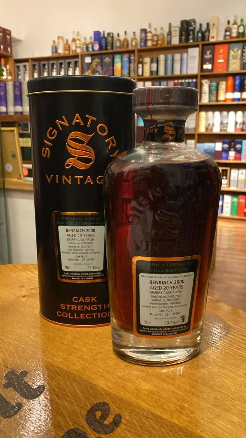 Benriach 20 y Signatory CSC
