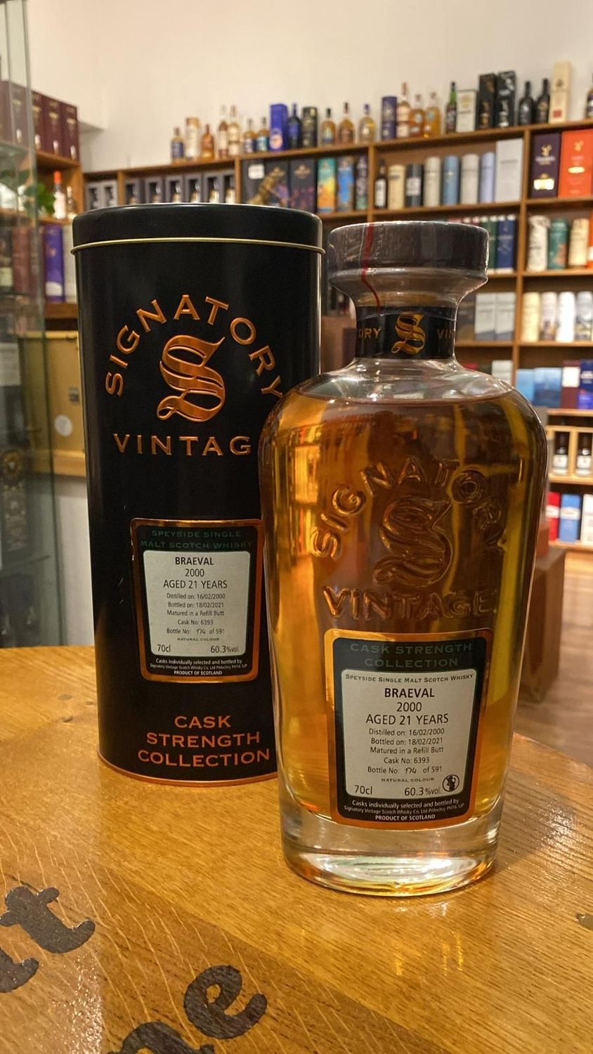 Braeval 21y, Signatory