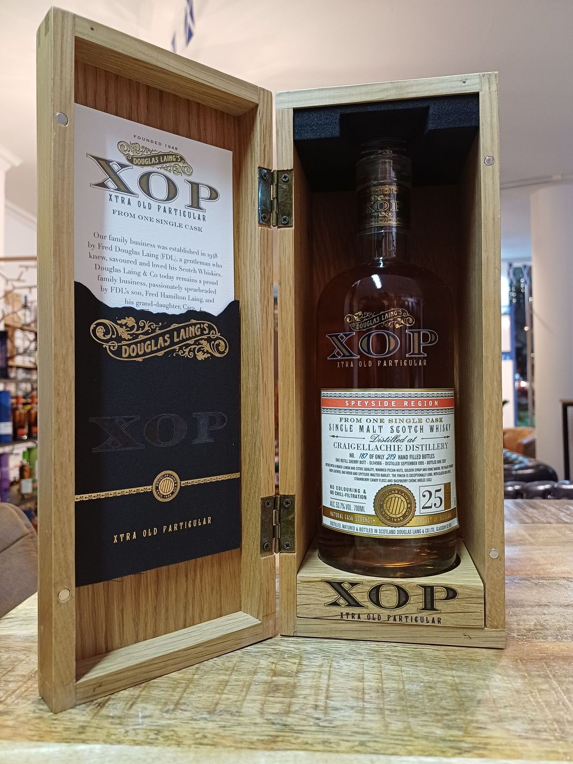 Craigellachie 25 y, Douglas Laing XOP