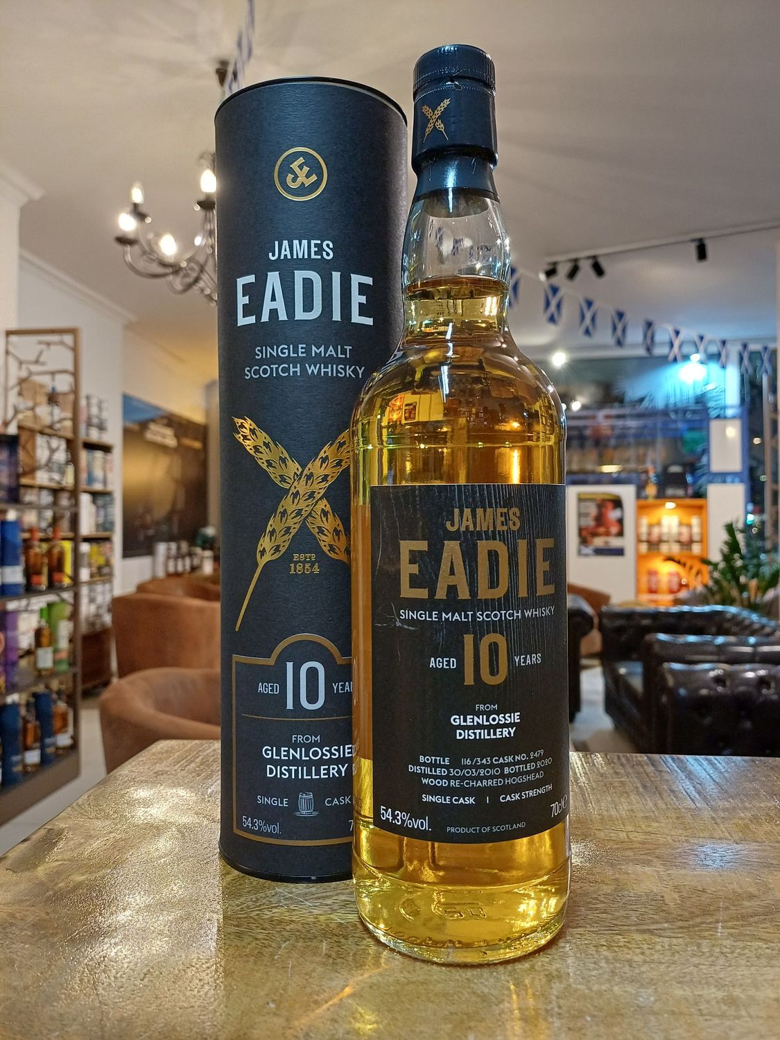 Glenlossie 10 y, James Eadie