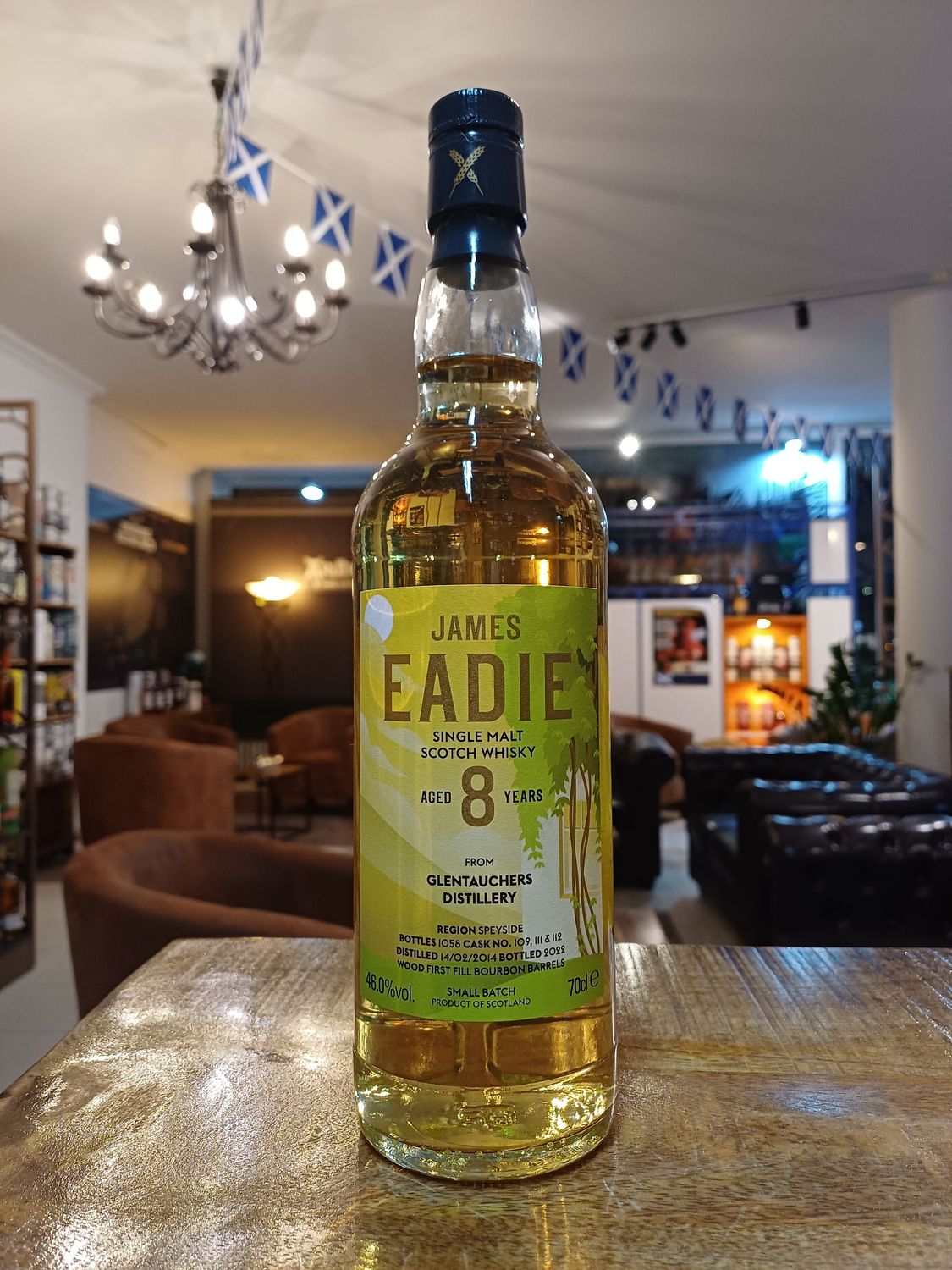 Glentauchers 8 y, James Eadie