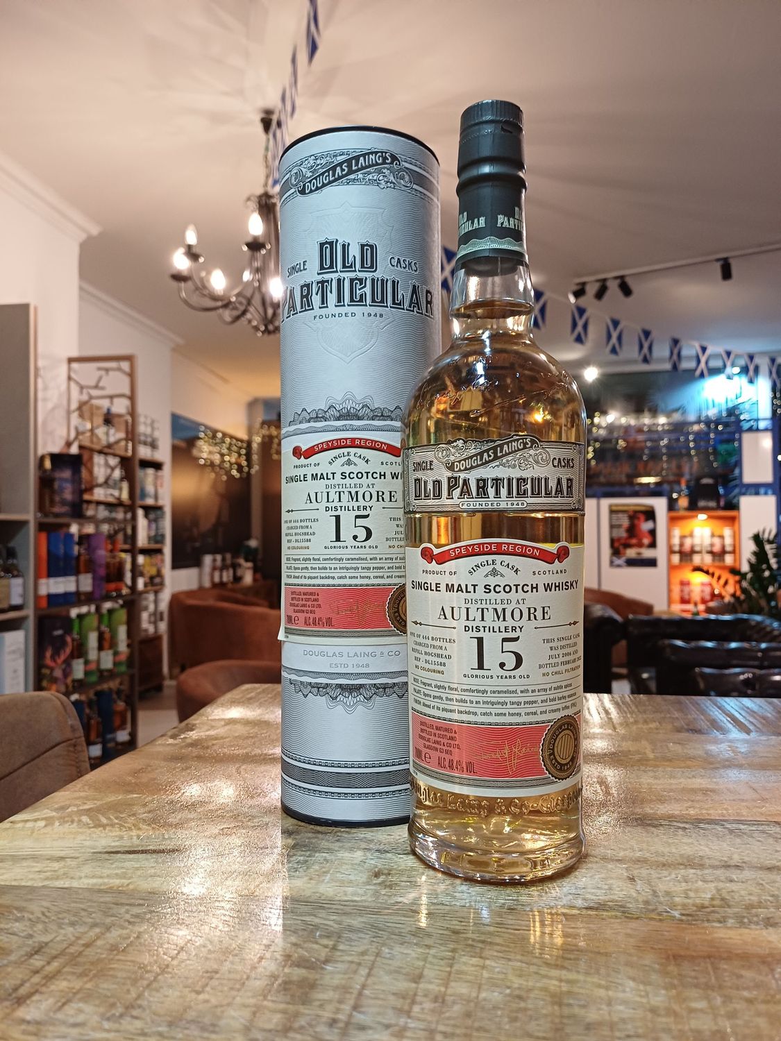 Aultmore 15 y, Douglas Laing