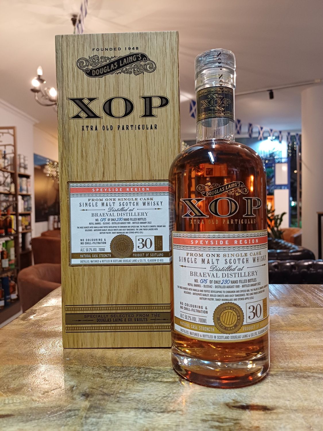 Braeval 30 y, Douglas Laing XOP