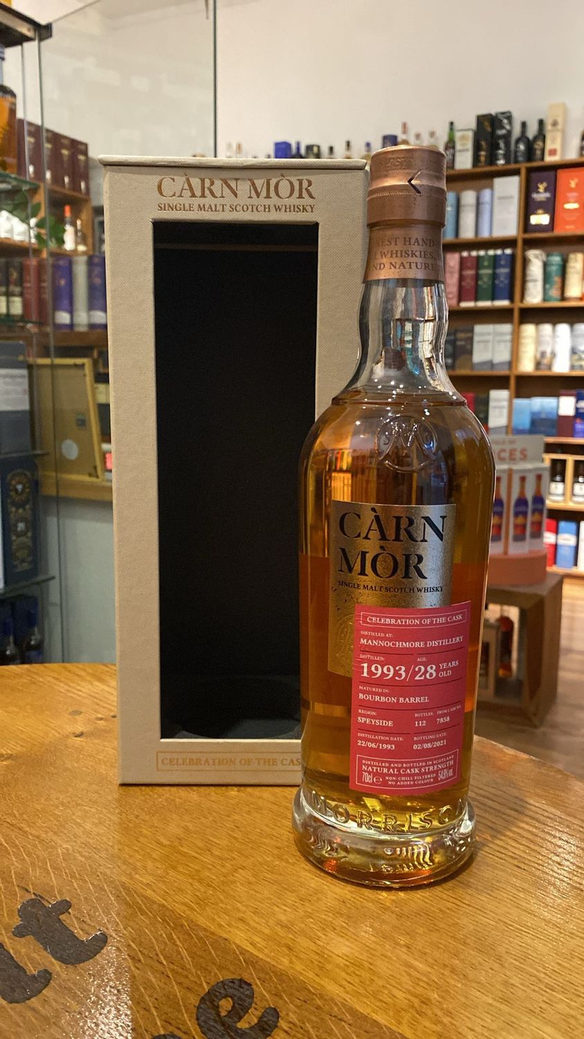 Mannochmore 28y , Carn Mor 1993