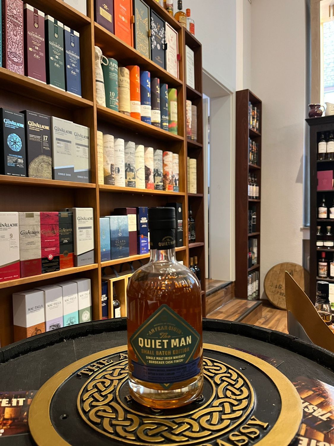 Quiet Man Bordeaux Finish