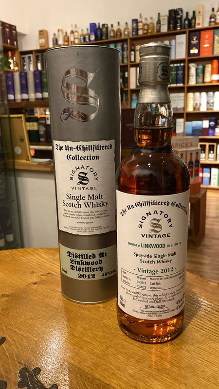 Linkwood 10 y, Signatory UCF