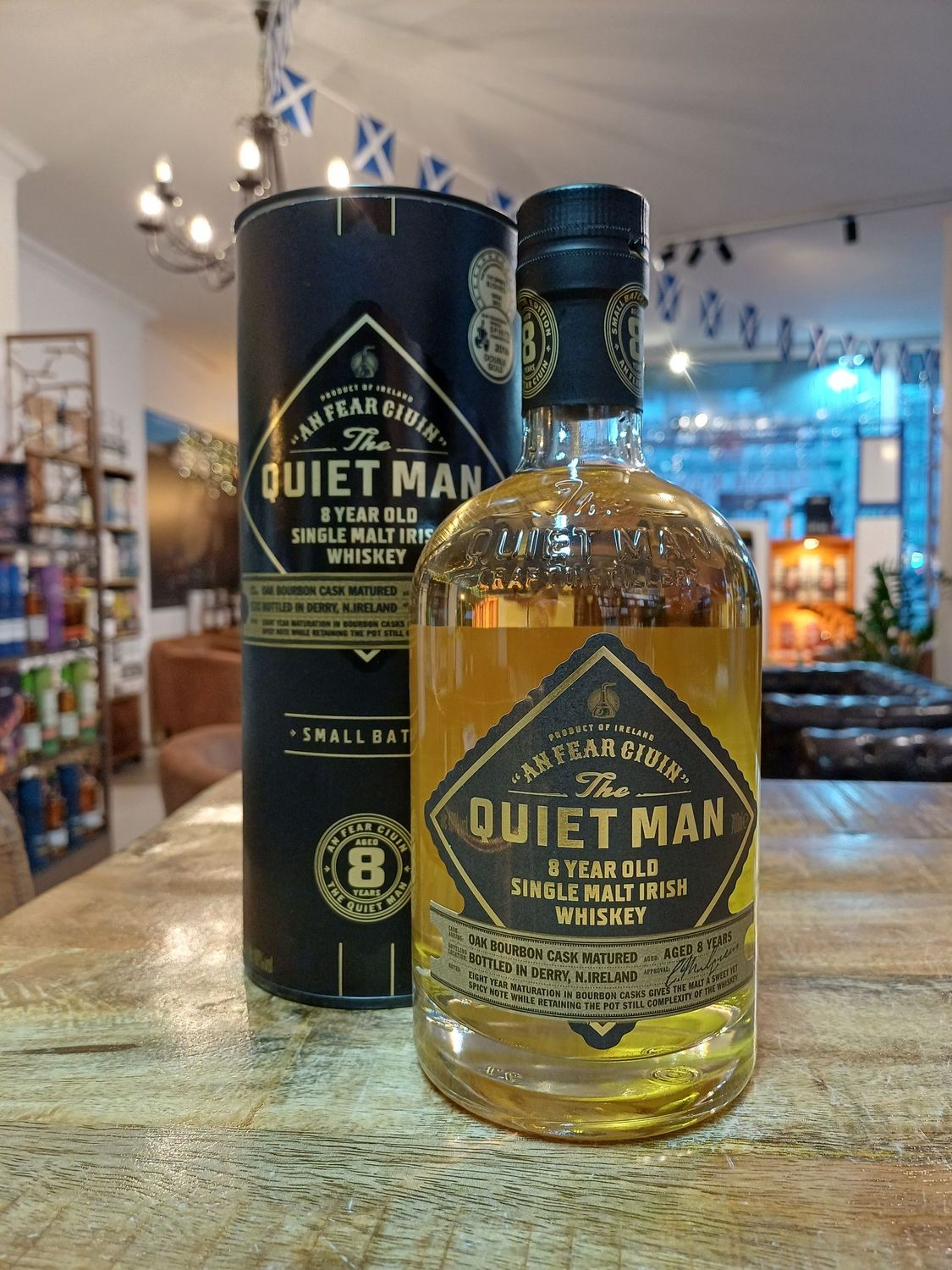 Quietman 8 y Bourbon