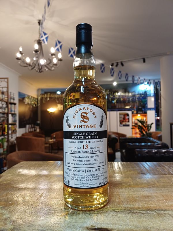 North British 13 y, Signatory