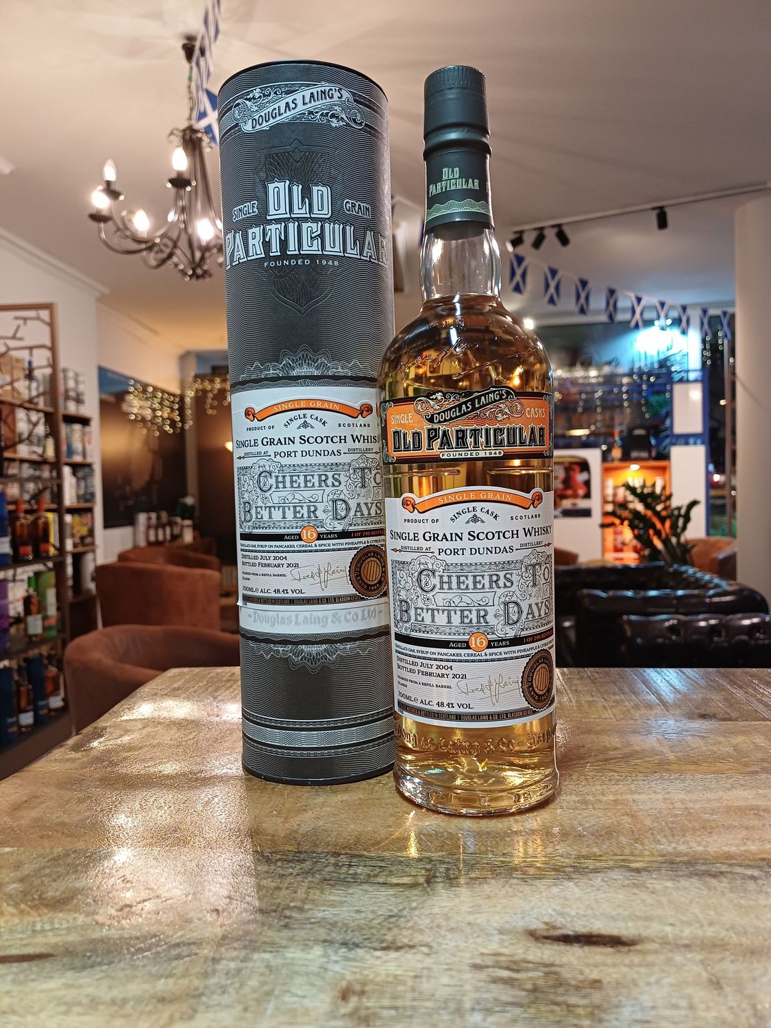 Port Dundas 16 y, Douglas Laing Cheers/BetterDays