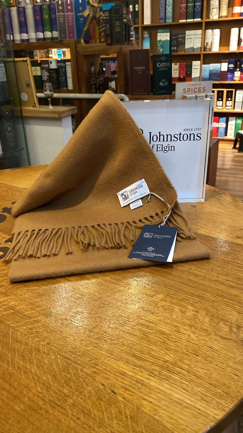 Schal Johnston of Elgin- Dark Caramel