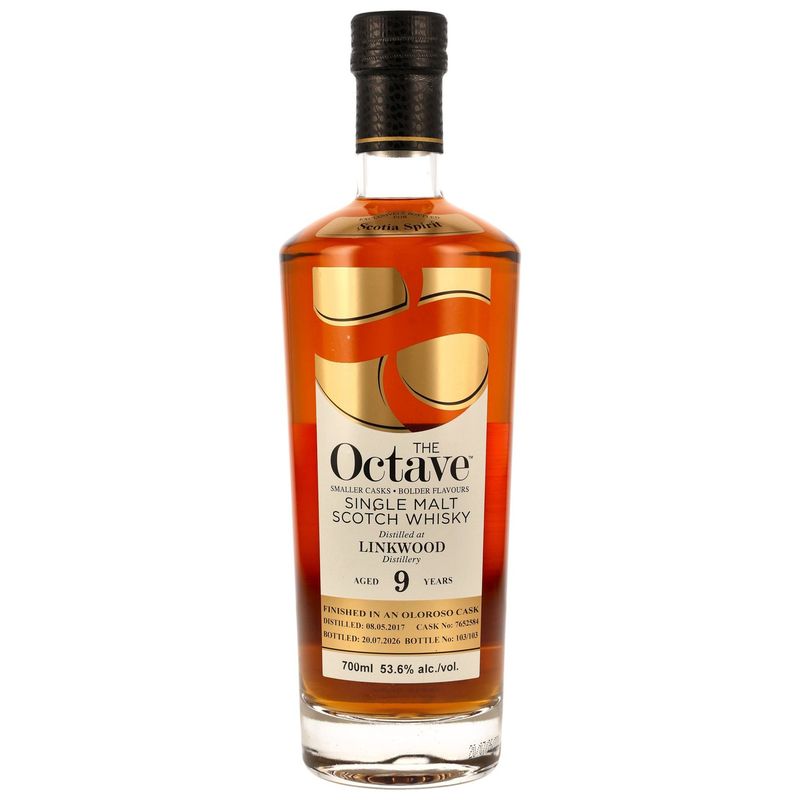 Linkwood 2017/2026, 9 Jahre, Octave Cask, Duncan Taylor, Scotia Spirit Exclusive Linkwood 2017/2026, 9 Jahre, Octave Cask, Duncan Taylor, Scotia Spirit Exclusive