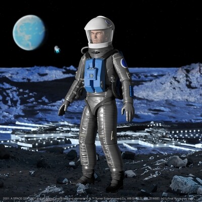 2001 A SPACE ODYSSEY ULTIMATES DR HEYWOOD R FLOYD Action Figure By Super7 Stanley Kubrick