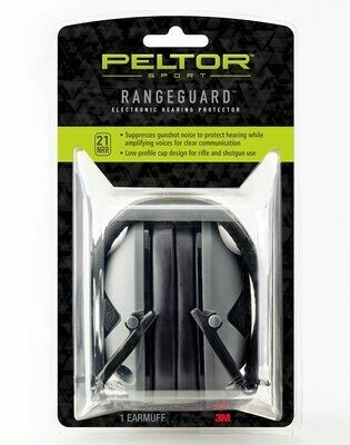 Peltor RangeGuard Electronic Muffs Gray