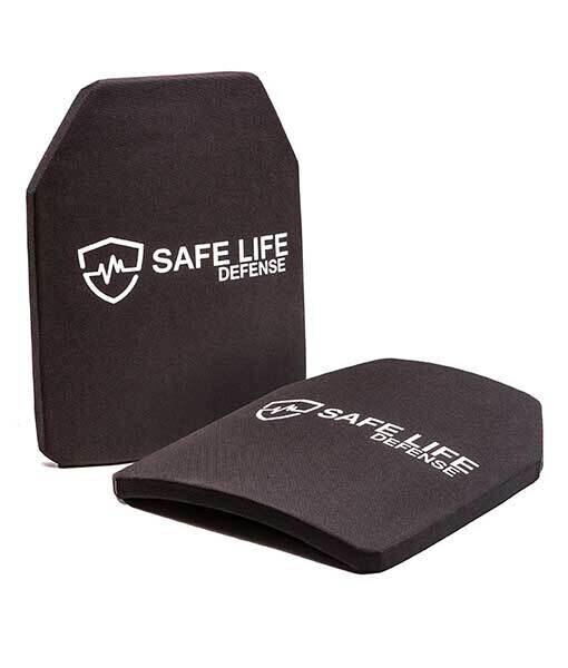 Safe Life Defense Hard Rifle Plate Level IV ICW 10"x12"