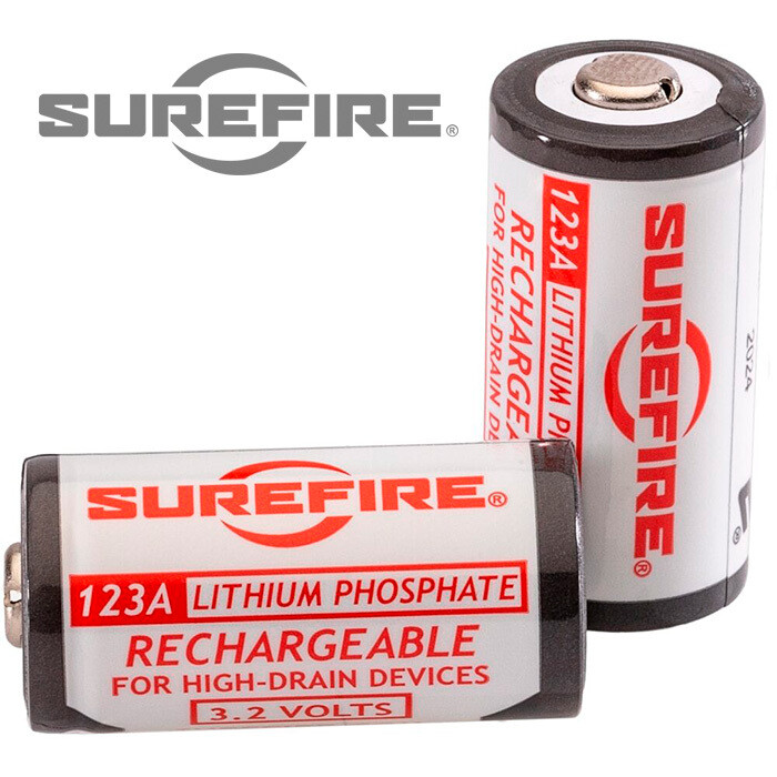 Surefire 123A Rechargeable Battery Kit