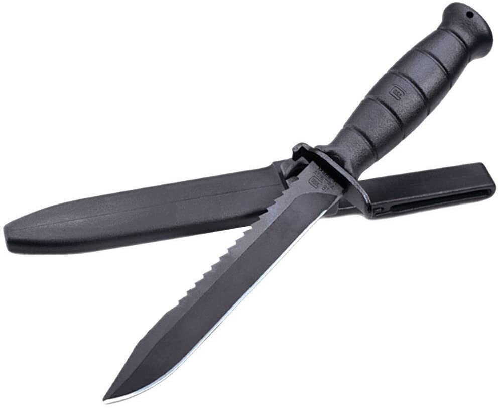 Glock Field Knife Black with Root Saw 