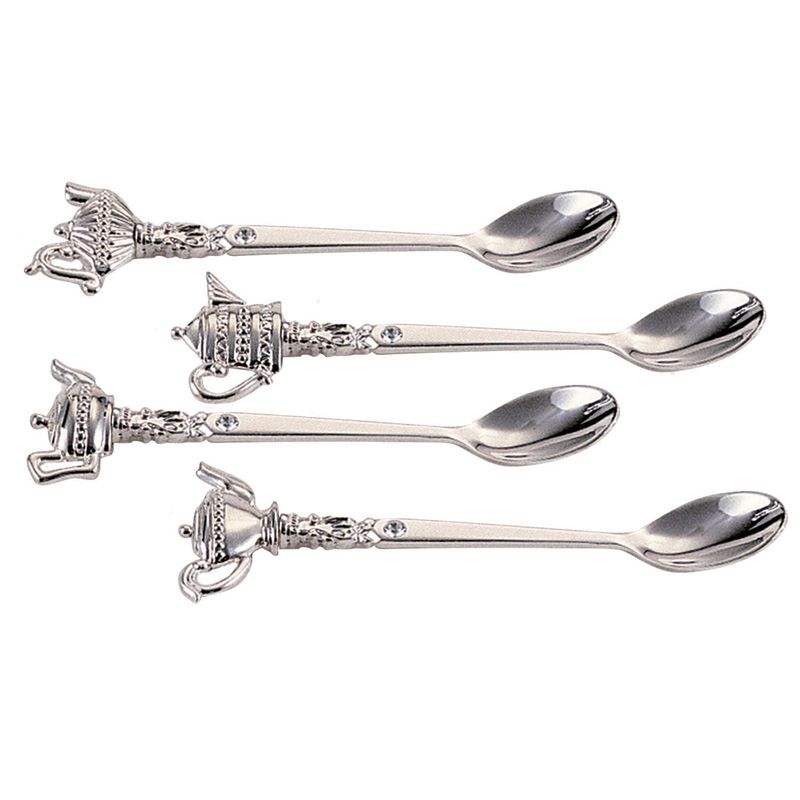 SP Teapot Spoon with Crystal