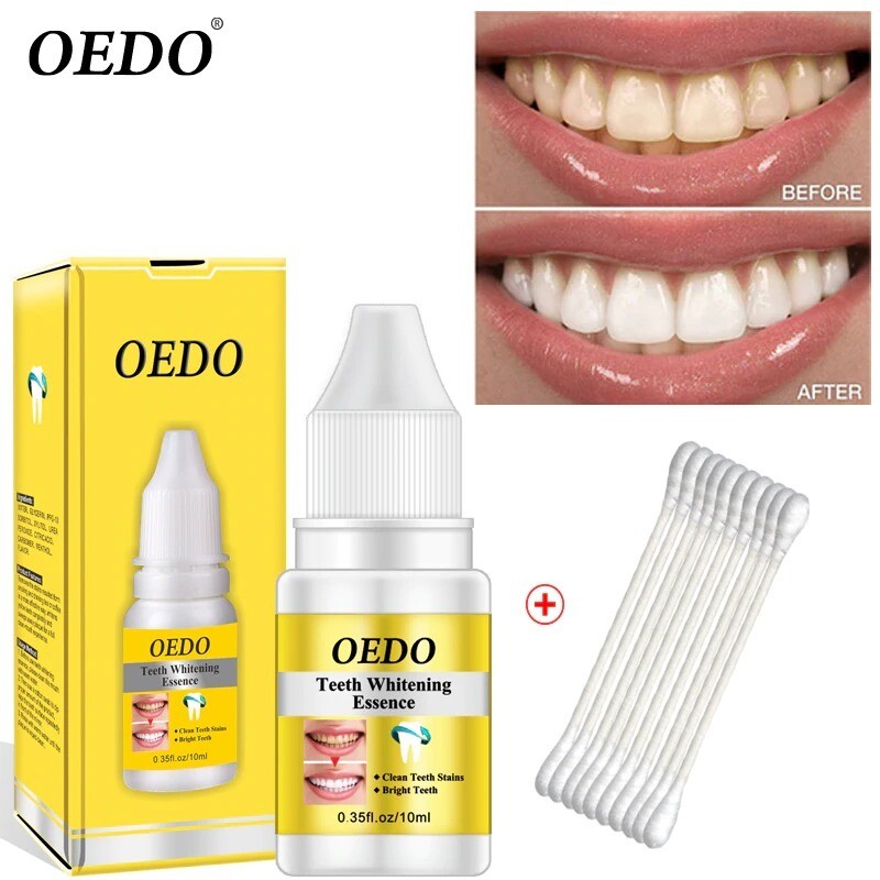 OEDO Teeth Whitening Essence Powder Oral Cleaning Serum Removes Plaque