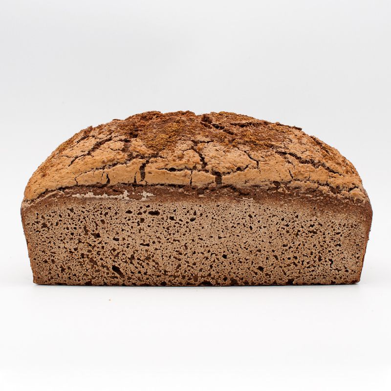 Rye-style Sourdough Bread Sliced