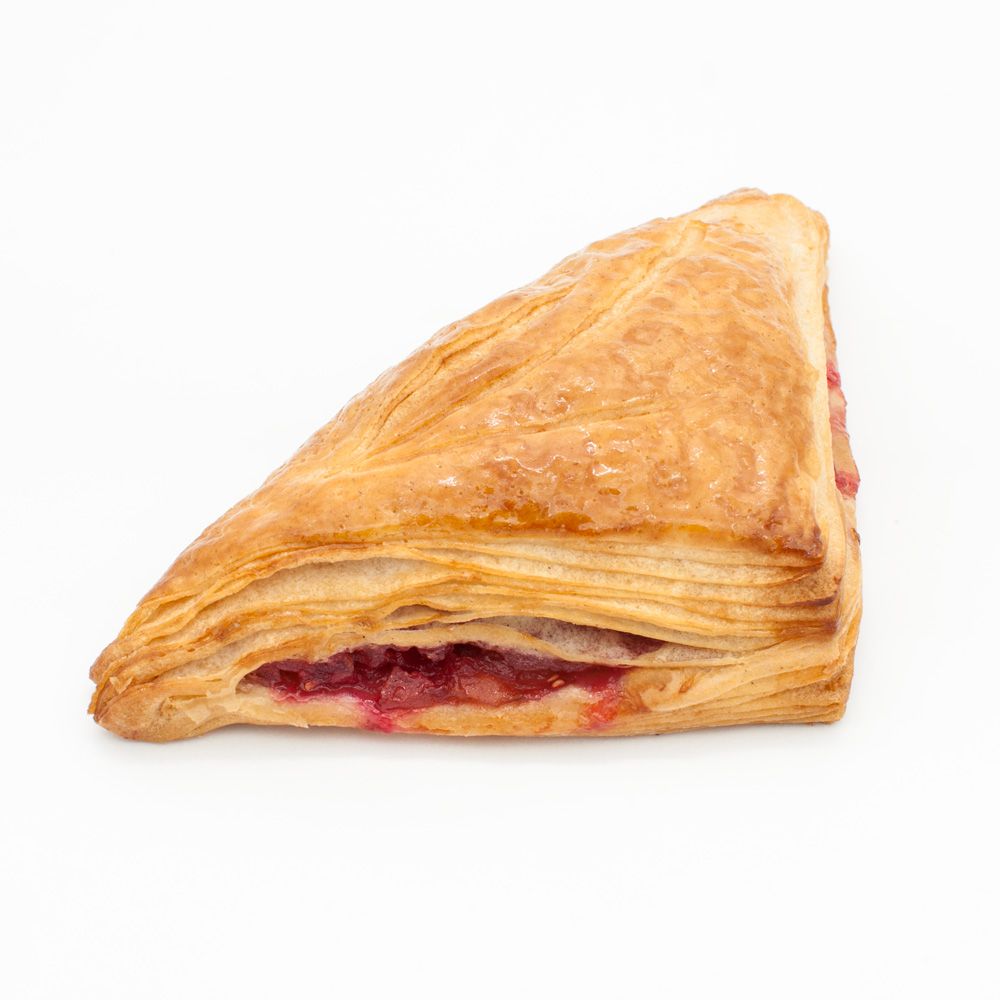 Apple &amp; Raspberry Turnover Vegan