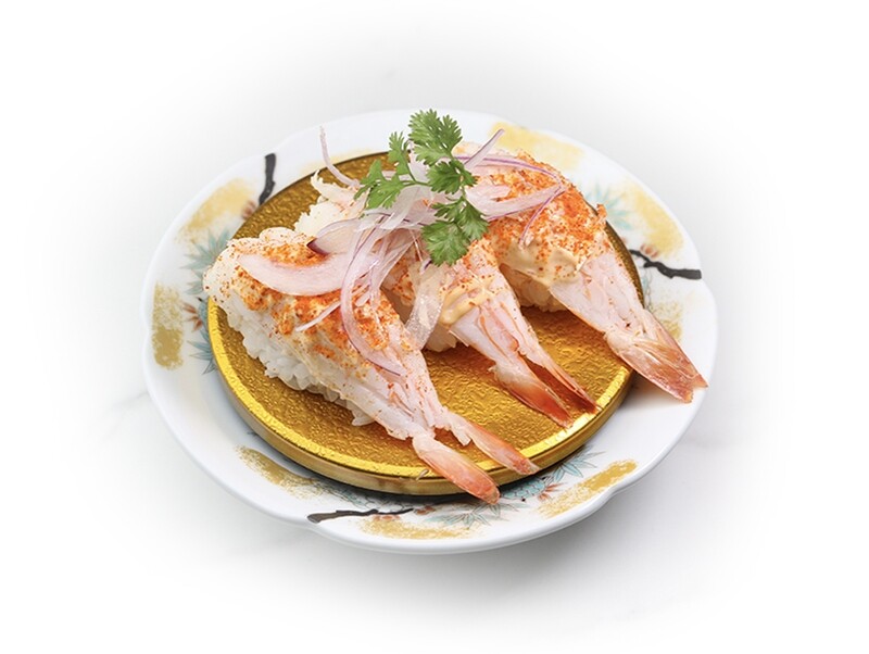 ​Grilled Spicy Prawn Nigiri