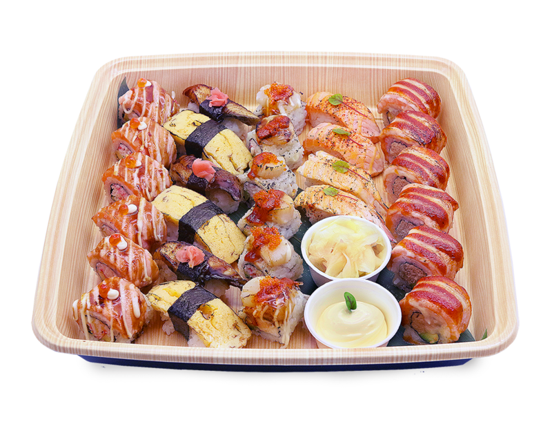 Grilled Roll &amp; Nigiri Platter