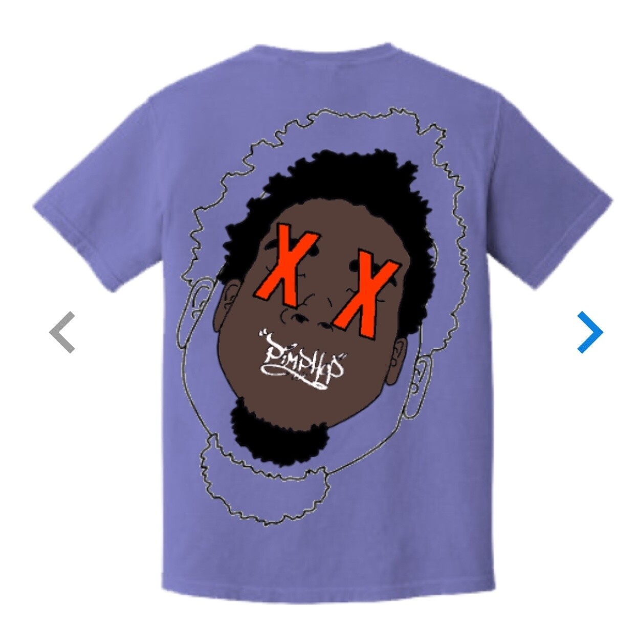 Deep Lavender Flagship Logo Back