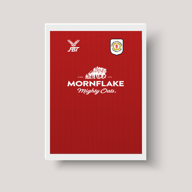 Crewe 2020-2021 Home Shirt Matte A4 Frameable Print