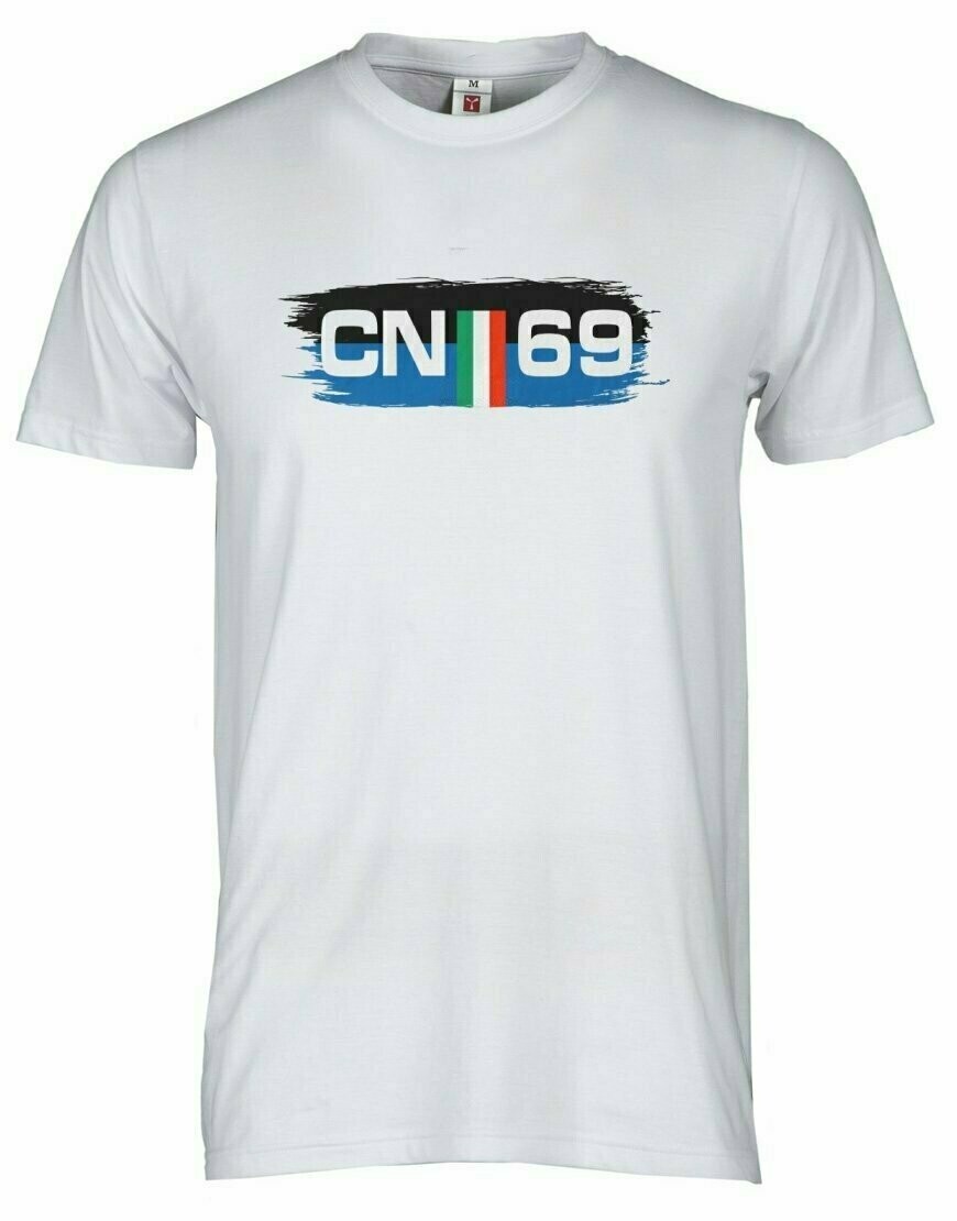 T-Shirt Restyling Bianca Ufficiale Curva Nord Milano 