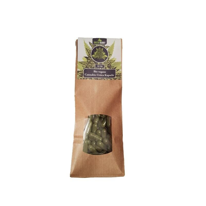 Bio | vegane Cannabis-Urtica Kapseln Bio | vegane Cannabis-Urtica Kapseln