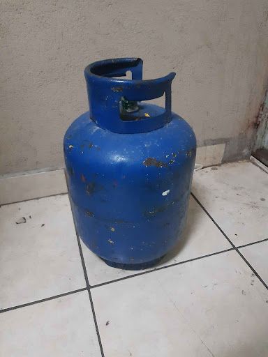 Gas butano en cilindro