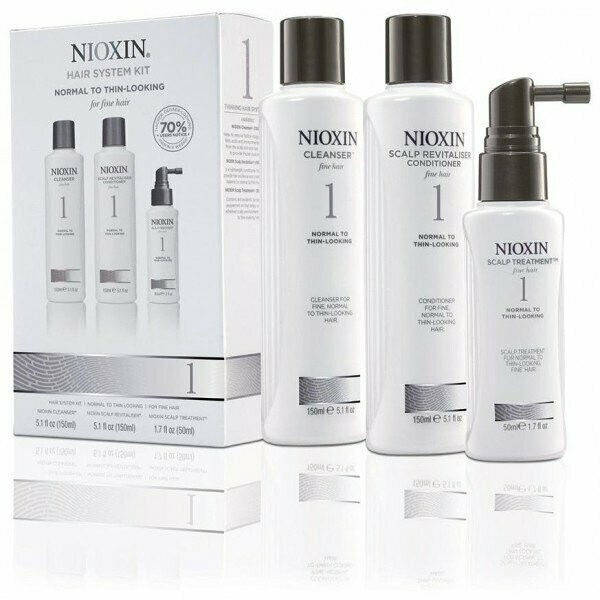 Liquidación - Nioxin System 1 Kit de 3 Pasos 150 ml. Liquidación - Nioxin System 1 Kit de 3 Pasos 150 ml.