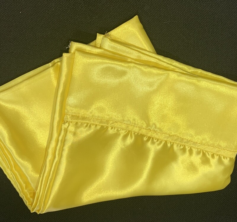 Funda de satín Amarillo