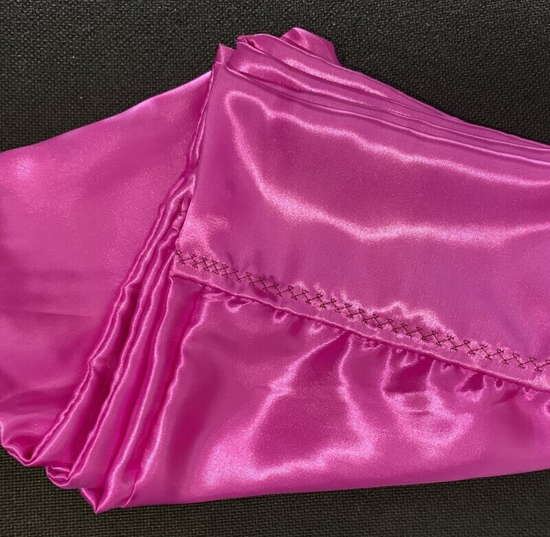 Funda de satín Fucsia