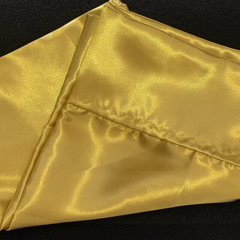Funda de satín Dorado