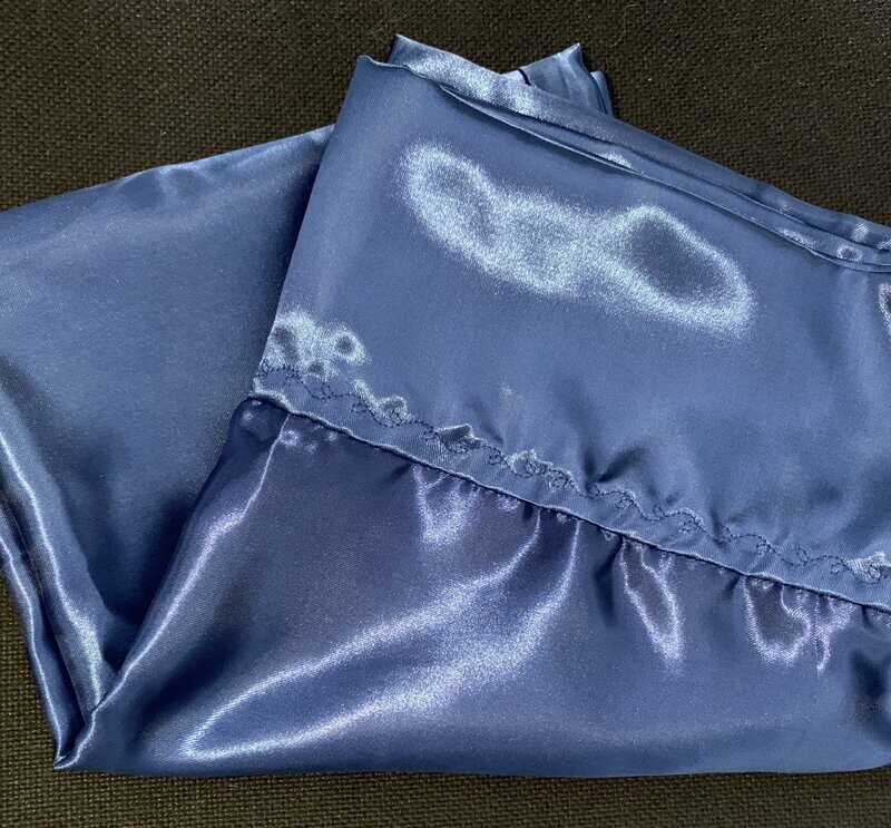 Funda de satín Azul