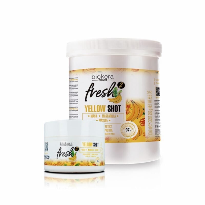 Salerm Biokera Natura Yellow Shot Mask 250 Ml