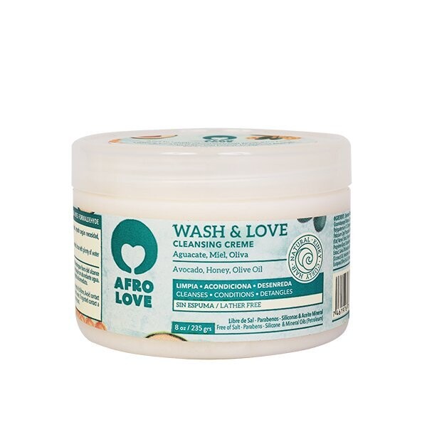 Afro Love - Acondicionador Limpiador Wash & Love 235 g Afro Love - Acondicionador Limpiador Wash & Love 235 g