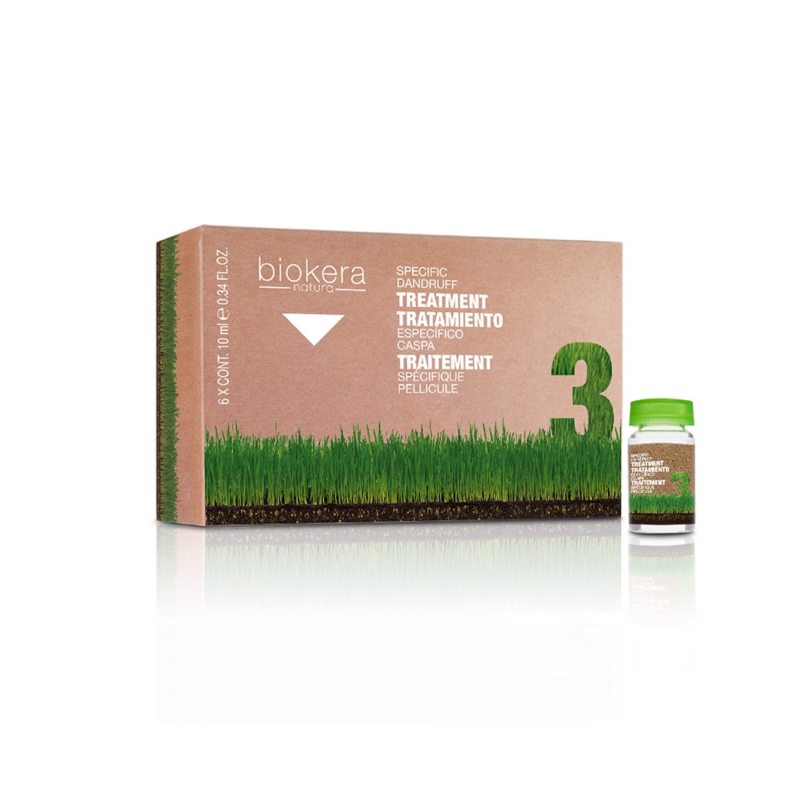 Salerm - Biokera Natura Dandruff Treatment 6x10 mL Salerm - Biokera Natura Dandruff Treatment 6x10 mL