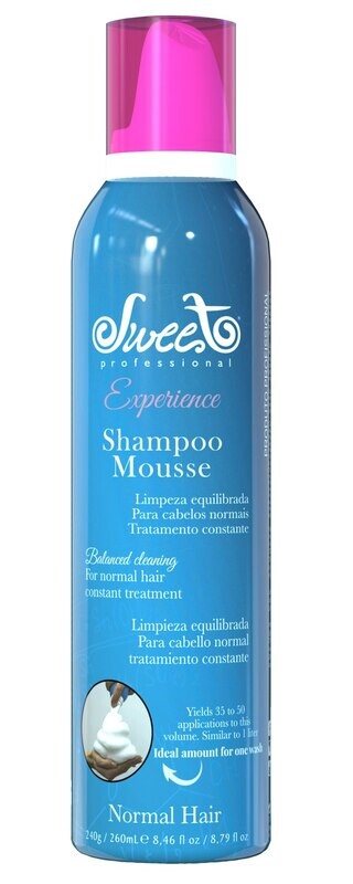 Sweet Professional - Mousse Shampoo Normal Hair 260 ml Sweet Professional - Mousse Shampoo Normal Hair 260 ml